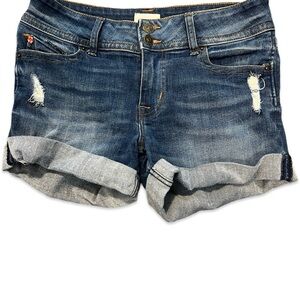 Hudson Ruby Mid Thigh Shorts Blue Size 28